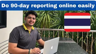 How to do 90 days reporting online for long term visa holders in Thailand