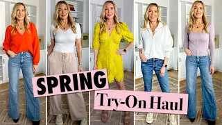 Spring Amazon + Nordstrom Haul +Try-On! 2024 Spring Outfit Ideas