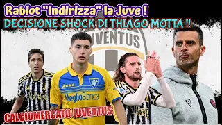 CALCIOMERCATO JUVENTUS: Rabiot “indirizza” la Juve !  DECISIONE SHOCK DI THIAGO MOTTA !!