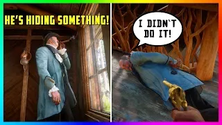 The Mayor Of Strawberry Has A DARK & CREEPY Secret You Don't Know About In Red Dead Redemption 2!