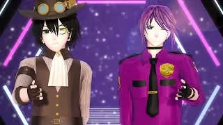 MMD || MEME ▶ Lil Pump - I Love It  ◀ || Vincent x Scott + Steampunk AU || [60 FPS]