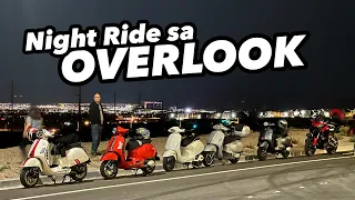 Bomac Vlogs | NightRide sa Overlook LV | Vespa