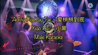 Ai Pia Pia Kau Tue 爱栟栟到底 Male Karaoke