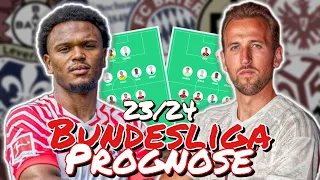 Bundesliga Saison 23/24 Prognose | Top 6, Absteiger, Tops & Flops!