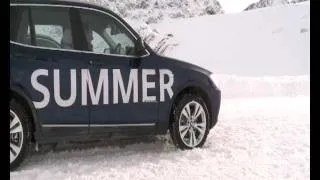 BMW X3 - Winter vs. Summer On Location Austria