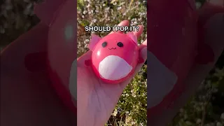 I Made a PINK AXOLOTL SQUISHMALLOW NANO TAPE Squishy! 😱💖🌸🫧 *DIY satisfying nano tape balloon*