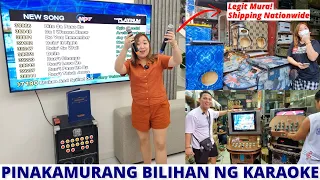 PINAKAMURANG BILIHAN NG KARAOKE! Price Update & Tour | Bumili Kami Ng PinakaBagong Model | ANG GANDA