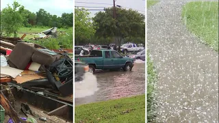 Severe storms bring tornadoes, flash flooding, hail and lightning to North Texas | NBC DFW