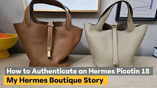 How to Self Authenticate an Hermes Picotin 18 | How I Got Mine For 40% Off From the Boutique ✌️❤️