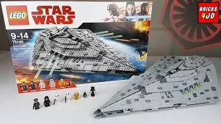 LEGO 75190 Star Wars First Order Star Destroyer - Review deutsch -