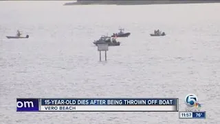 Teenager dies in boating accident