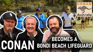 Conan Becomes A Bondi Beach Lifeguard REACTION | OFFICE BLOKES REACT!!