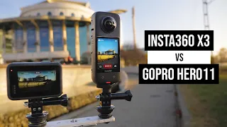 Insta360 X3 VS GoPro Hero 11 | Which Action Camera Is Better For YOU? | Gaba_VR