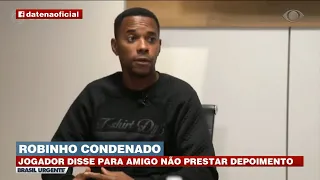 NOVOS ÁUDIOS MOSTRAM ROBINHO PEDINDO PARA AMIGO NÃO PRESTAR DEPOIMENTO | BRASIL URGENTE