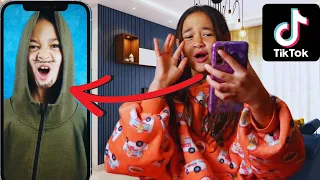 Reacting To My Old Cringy Tiktok | Hearties Squad | Sofia Lizz