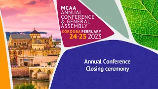 Closing Cerimony - MCAA Annual Conference 2023