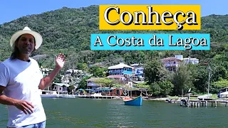 COSTA DA LAGOA - Florianópolis - Seja de BARCO ou por TRILHA não deixe de conhecer esse paraíso.