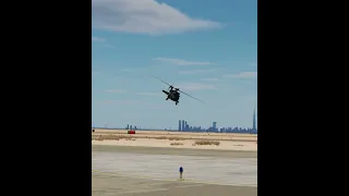 Black Hawk DECELERATING Turn To Landing | DCS #shorts