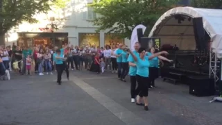 Auftritt Verkaufslange Nacht Reutlingen WCS und Hip Hop 2017