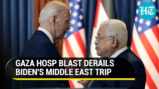 Angry Arabs Call-Off Summit With Biden; Palestinian Pres. Cancels Huddle After Gaza Hospital Blast