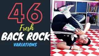 46 Back Rock Variations | Back Rocks Tutorial | Bboy Tutorial