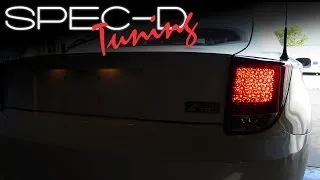 SPECDTUNING INSTALLATION VIDEO: 2000-2005 TOYOTA CELICA LED TAILLIGHTS