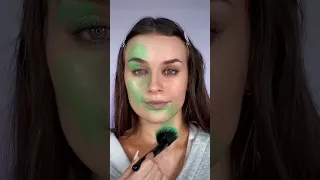 Grinch makeup💚❄️