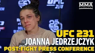 UFC 231: Joanna Jedrzejczyk Post-Fight Press Conference - MMA Fighting