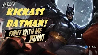 ARENA OF VALOR (ID) AOV | BATMAN GAMEPLAY | THE KNIGHT IS DARK AND FULL OF TERROR | FULL HD GAMEPLAY