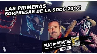 Las primeras sorpresas de la Comic-Con 2016 y recorrido por los booths.