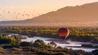 Albuquerque International Balloon Fiesta 2017 - 4K Timelapse