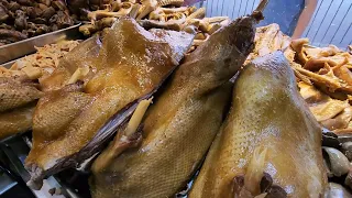 StreetFood #MarinatedGoose，Super Master#PigEars #Duck #chicken #GooseLiver #HongkongStreetFood #asmr