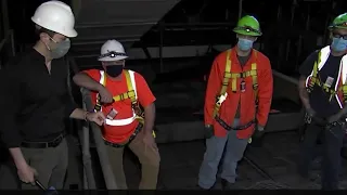 Cleaning Grand Central Terminal's Celestial Ceiling | NBC New York