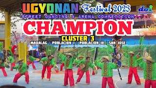 CHAMPION! Ugyonan Festival 2023 Street Dancing & Arena Competition Cluster 3