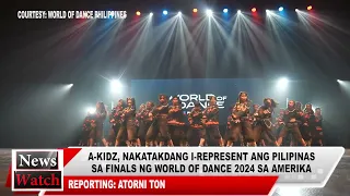 A-Kidz, ire-represent ang Pilipinas sa finals ng World Of Dance 2024 sa Amerika