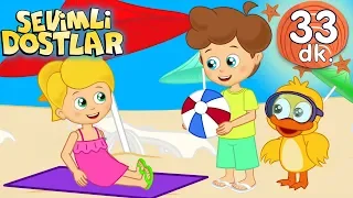 Yaz Gelince ☀️| Sevimli Dostlar Bebek Şarkıları | Adisebaba Kids Songs and Nursery Rhymes