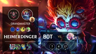 Heimerdinger Bot vs Seraphine - EUW Grandmaster Patch 11.3