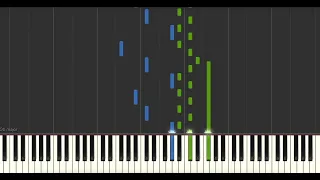 Ker Yegu - Yann Tiersen (Synthesia Tutorial)