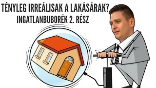 Tényleg irreálisak az ingatlanárak? (Ingatlanbuborék 2.rész)