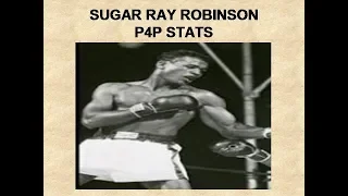 SUGAR RAY ROBINSON P4P STATS