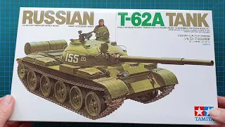 Tamiya 1/35 Russian T-62A - Kit Review