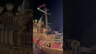 Pirates Of The Caribbean Boo To You Parade At Disney World #shortsfeed #waltdisneyworld #themepark