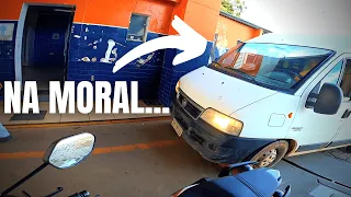 Ep. 2 - Motorista FOLGADO NO POSTO 😡 - Viagem de moto pra CASA!