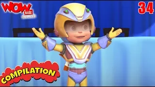 Kartun Anak Anak | Vir: The Robot Boy | KartunTv | Kompilasi 34 | WowKidz Indonesia