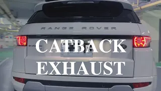 Range Rover Evoque Si4 (240P) Cat-Back Exhaust