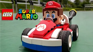 LEGO Super Mario Kart build animation