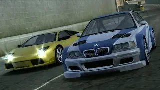 Lamborghini Murcielago vs BMW M3 GTR