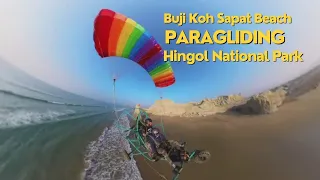 Paragliding At Buji Koh Sapat Beach Balochistan