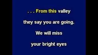 Red River Valley, Karaoke video with lyrics, Instrumental Version