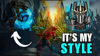 Camping With Legion King?🤦 ||Hunting CAMPERS in My Style 🥱🤡 || Shadow Fight 4 Arena